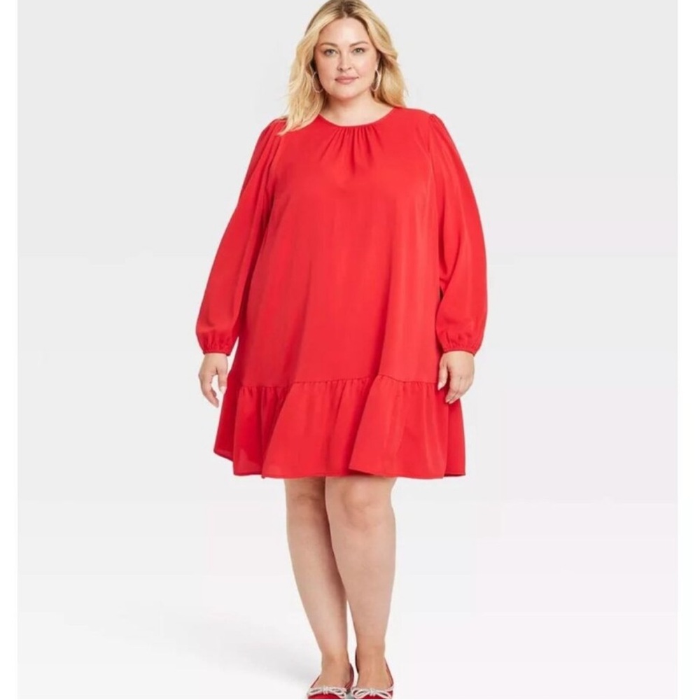 Ava & Viv Red Dress